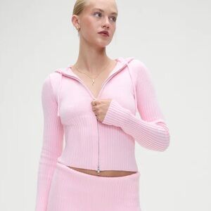 Frankie Bikini Aimee zip up hoodie and Aimee knit pants set.